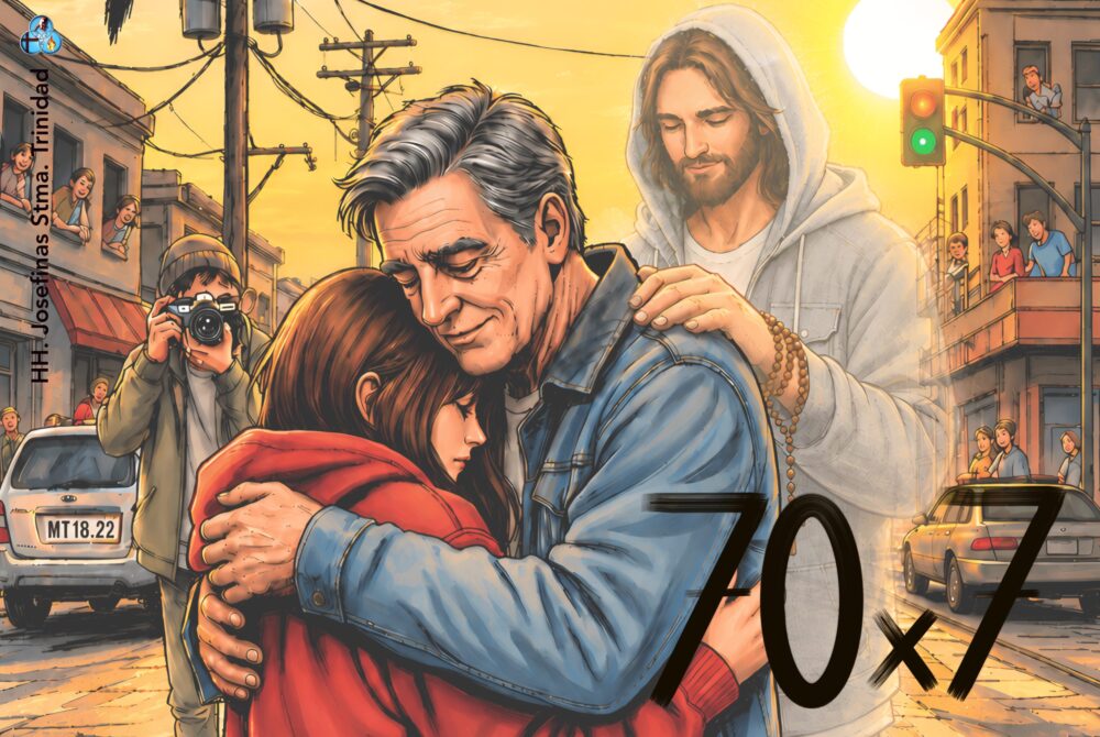 lema pastoral 70 veces 7 josefinastrinitarias